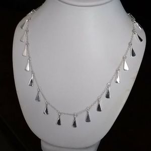 Silver necklace